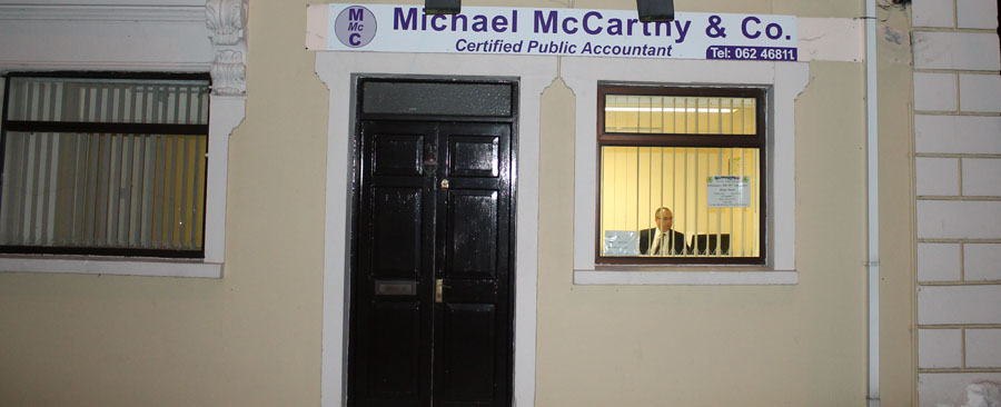 Opening Hours For Michael McCarthy Accountants